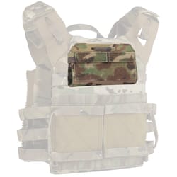 tactical plate carrier chest admin pouch crye style military airsoft vest accessory with phone and navigation board