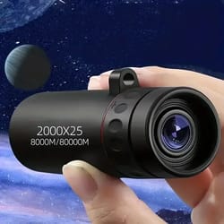 outdoor hd monocular telescope with holder perfect for camping, hunting, and birdwatching