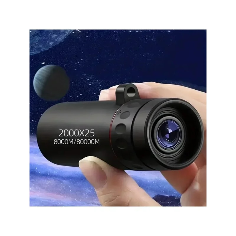 Outdoor HD Monocular Telescope with Holder Perfect for Camping, Hunting, and Birdwatching