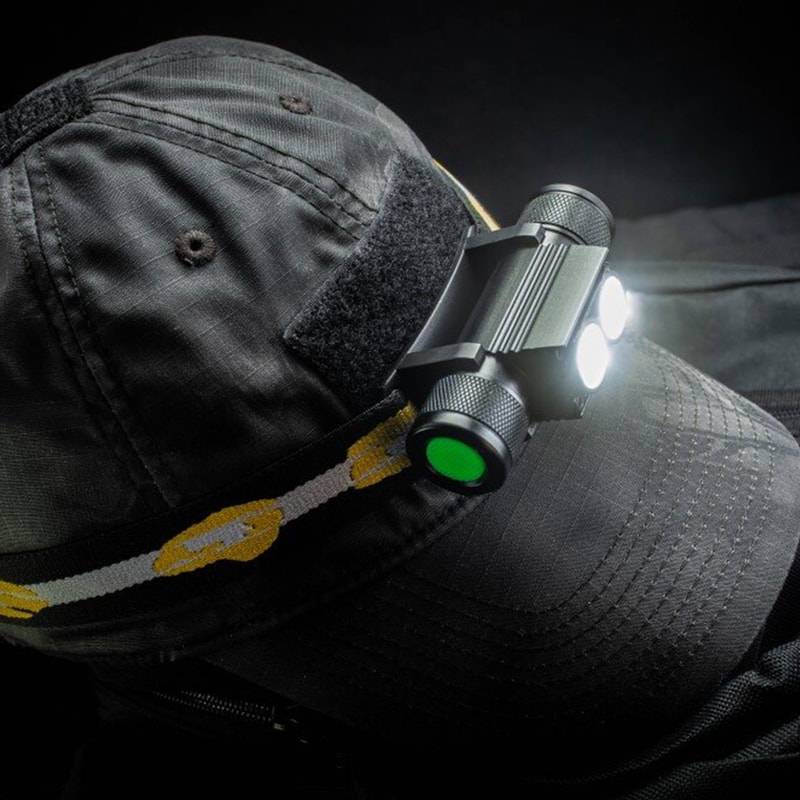USB Rechargeable Powerful LED Headlamp With High Lumens 0