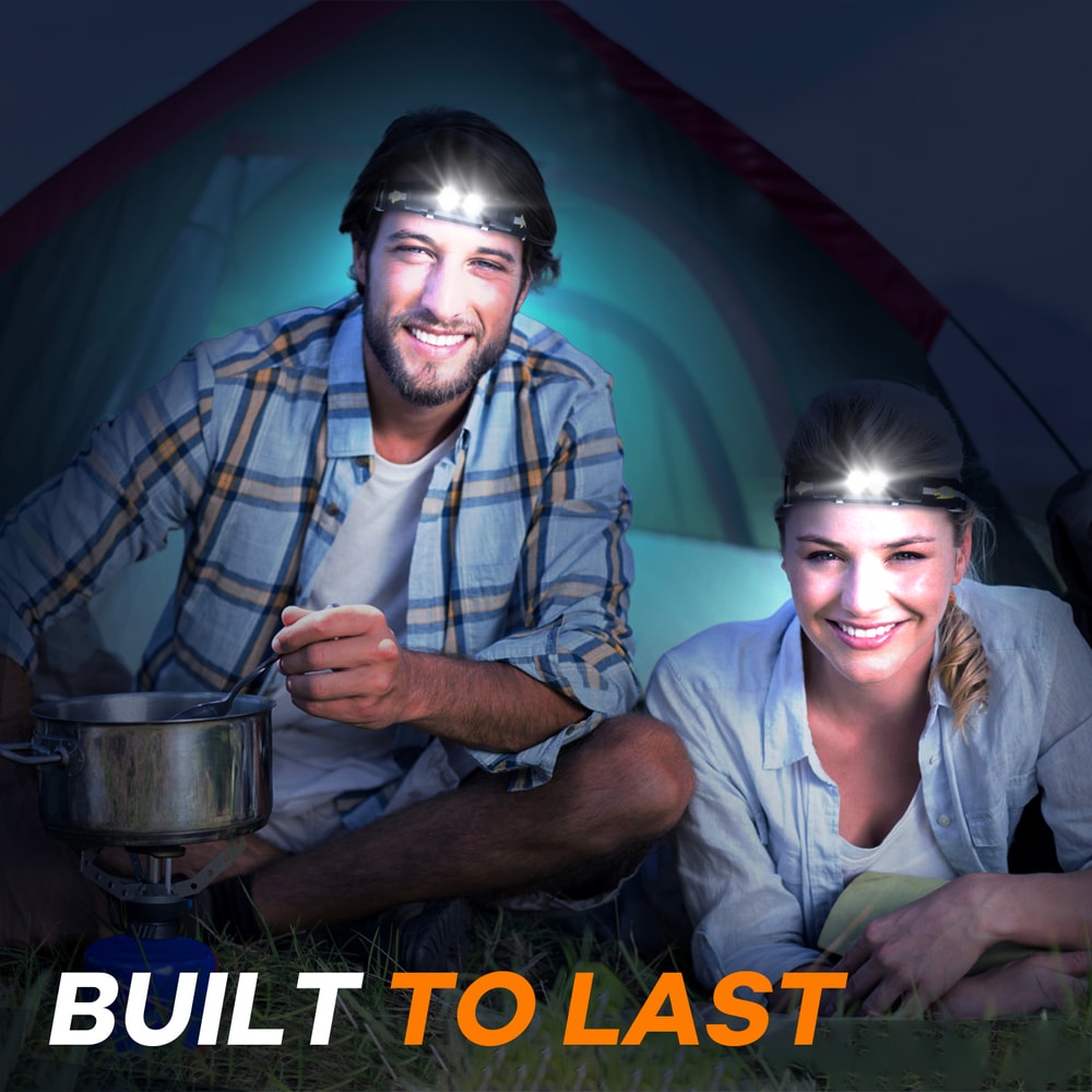 USB Rechargeable Powerful LED Headlamp With High Lumens 4