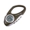 Portable Outdoor Altimeter Carabiner with Barometer & Thermometer Multi-Function Fishing & Hiking Weather Meter