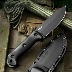 tactical fixed blade knife with sheath high hardness blade for outdoor survival, edc, and camping