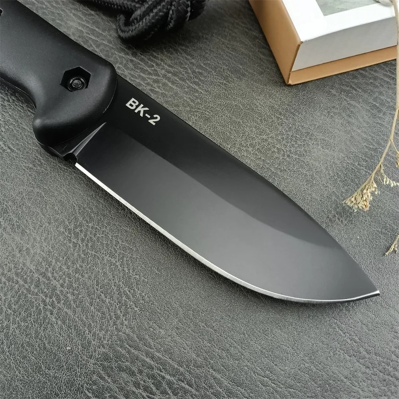 Tactical Fixed Blade Knife with Sheath High Hardness Blade for Outdoor Survival, EDC, and Camping