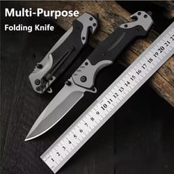 men's edc pocket knife folding tactical knife for outdoor survival, camping, and hunting