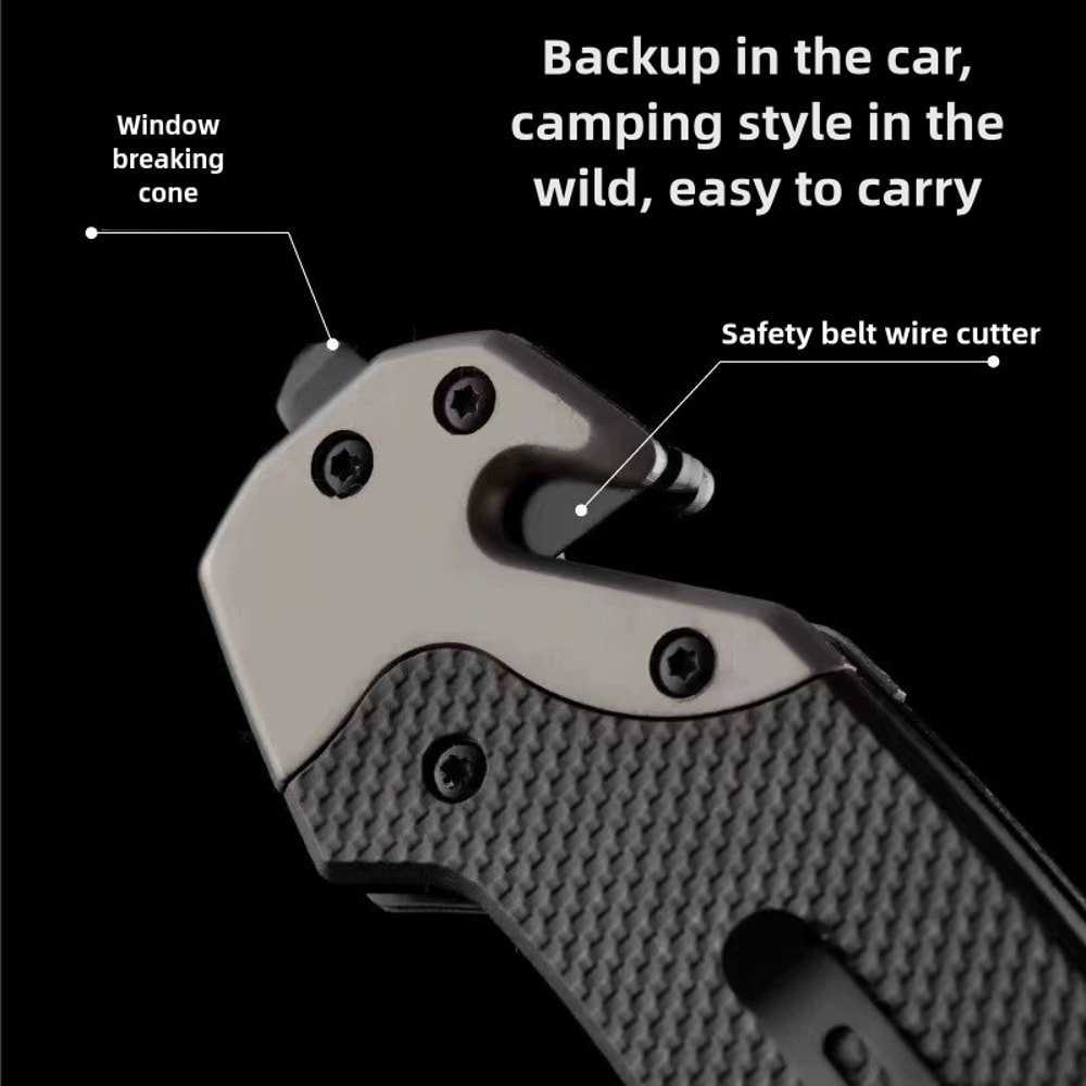 Men's EDC Pocket Knife Folding Tactical Knife for Outdoor Survival, Camping, and Hunting