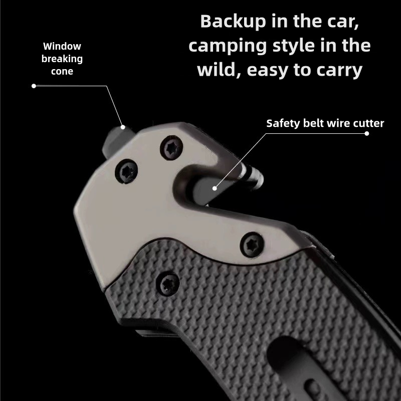 Men's EDC Pocket Knife Folding Tactical Knife for Outdoor Survival, Camping, and Hunting