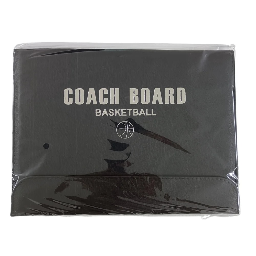 Portable Magnetic Basketball Coaching Board Folding Clipboard for Strategy Training