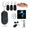 Smart Key Finder Alarm with LED Torch and Panic Whistle Locator for Lost Keys Remote Tracker
