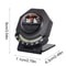 High Precision Car Dashboard Compass with Inclinometer Adjustable Night Vision Navigation Tool