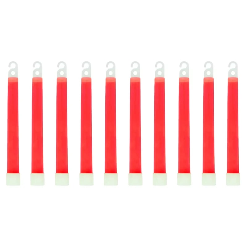 GlowBright LED Glow Sticks for Camping Emergencies and Festival Party Lights