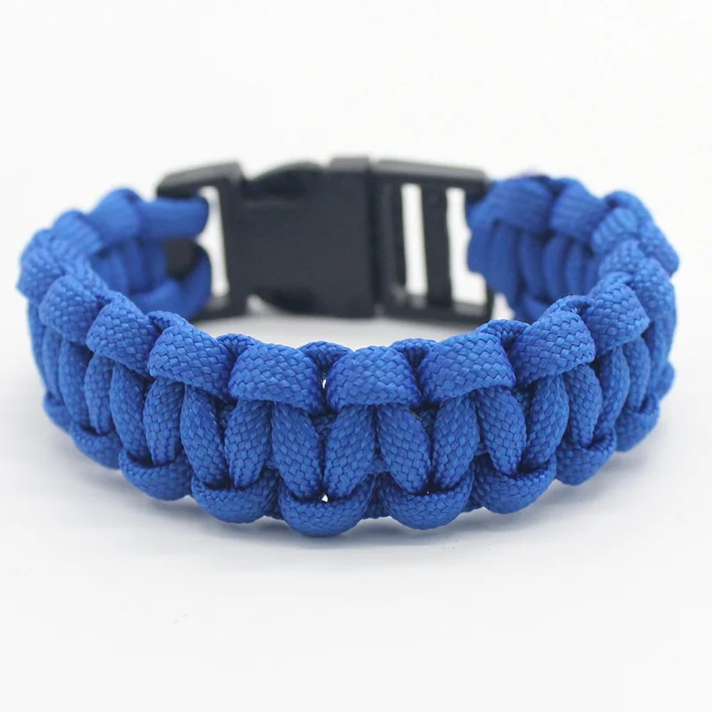 Paracord Survival Bracelet with Emergency Rope Outdoor EDC Gear