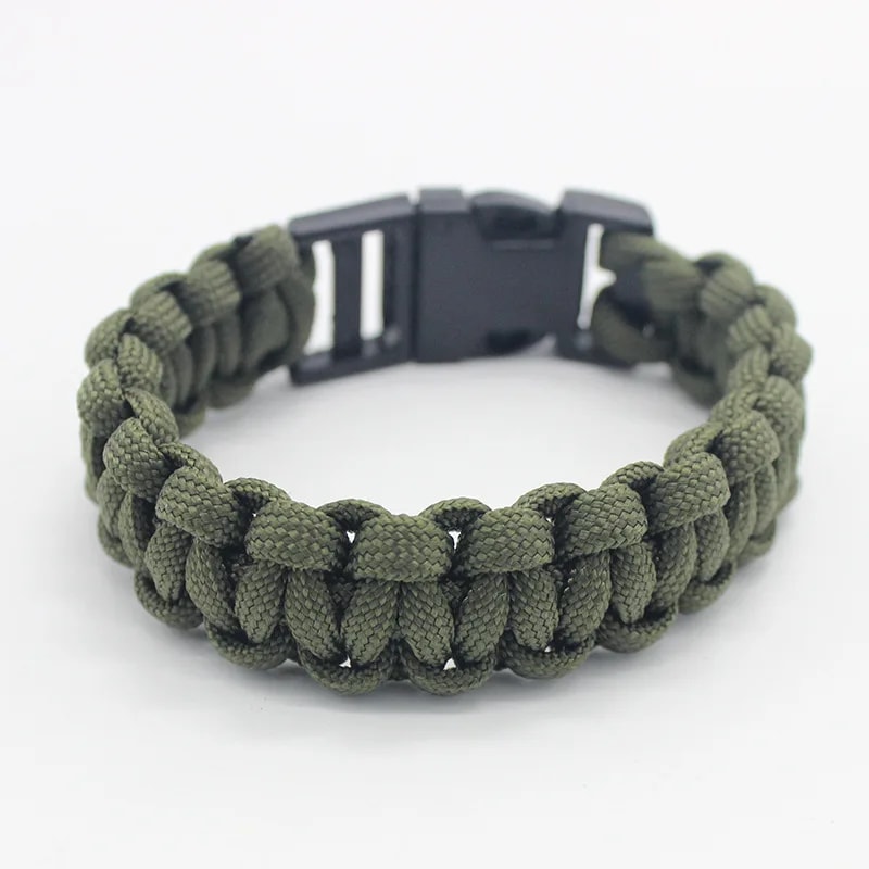 Paracord Survival Bracelet with Emergency Rope Outdoor EDC Gear
