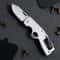 Portable Mini Folding Utility Knife High Hardness Camping EDC Pocket Knife