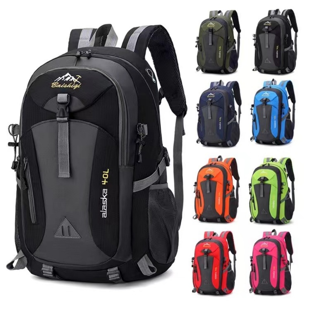Waterproof Anti Theft Hiking Backpack Large Capacity Travel Camping Backpack For Outdoor Adventures 0
