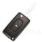 Premium Flip Remote Key Case for Peugeot Citroen C-Crosser & Aircross