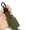 Steel Wire Retractable Key Holder With Molle Backpack Hook For Outdoor Use 3