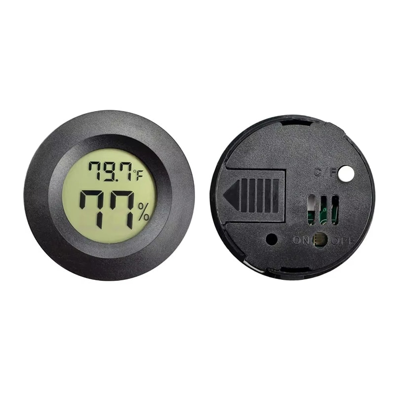 Outdoor Electronic Thermometer and Hygrometer for Camping & Reptiles