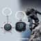 Mini Survival Compass Keychain with Carabiner Outdoor Emergency Tool