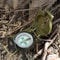 Portable Aluminum Alloy Military Compass High Precision Lensatic Compass for Camping and Hiking