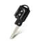 Remote Car Key Shell For Nissan Micra Xtrail Qashqai Juke Uncut Blade Replacement 3