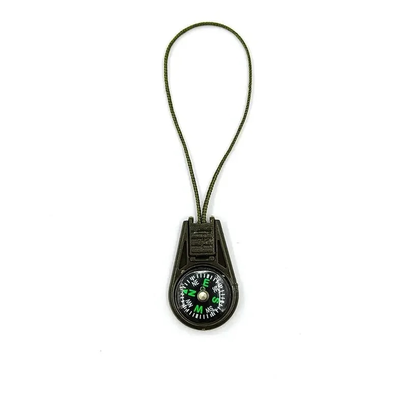Mini Tactical Compass Keychain for Outdoor Survival, Camping, Hiking, and Travel
