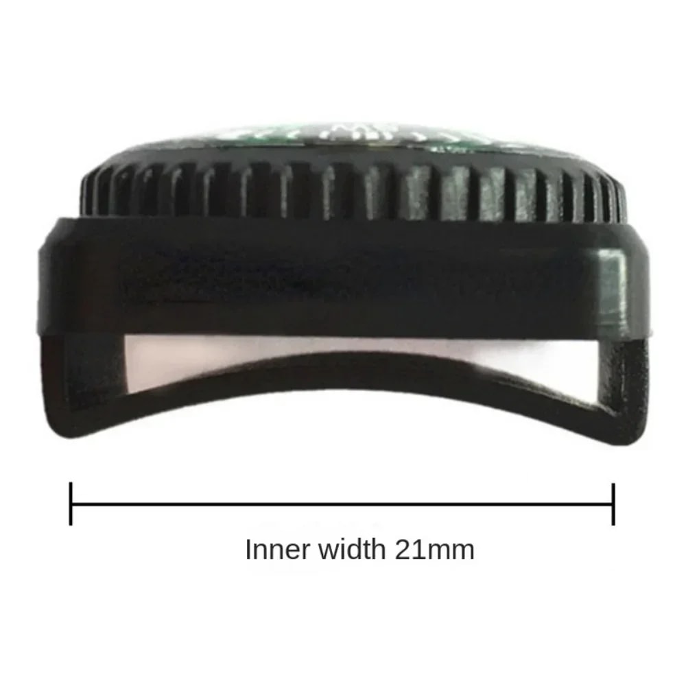 Mini Survival Strap Compass for Hiking Camping Outdoor Navigation