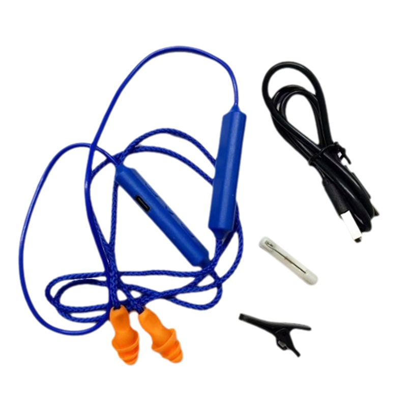 Bluetooth Earplug Headphones with Noise Reduction for Work Safety and Hearing Protection