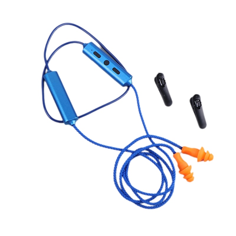 Bluetooth Earplug Headphones with Noise Reduction for Work Safety and Hearing Protection