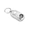 Mini Portable Compass Keychain Survival Tool with Thermometer and Magnifier for Hiking Camping Navigation