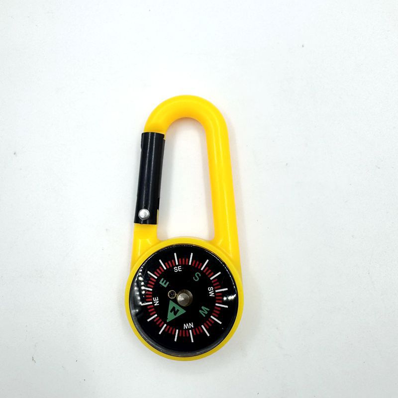 Outdoor Survival Backpack Buckle Compass Clip Portable Hiking Navigation Gear 1