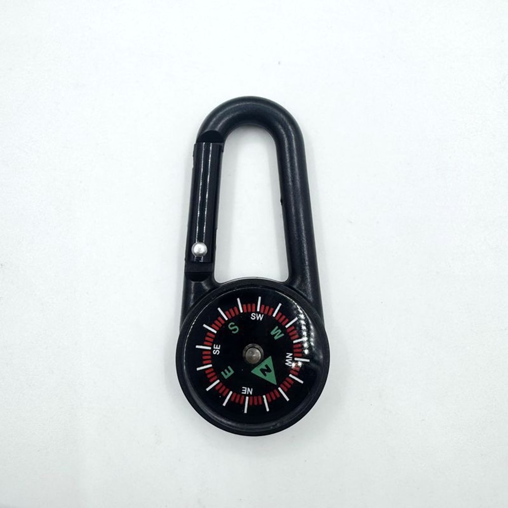 Outdoor Survival Backpack Buckle Compass Clip Portable Hiking Navigation Gear 5