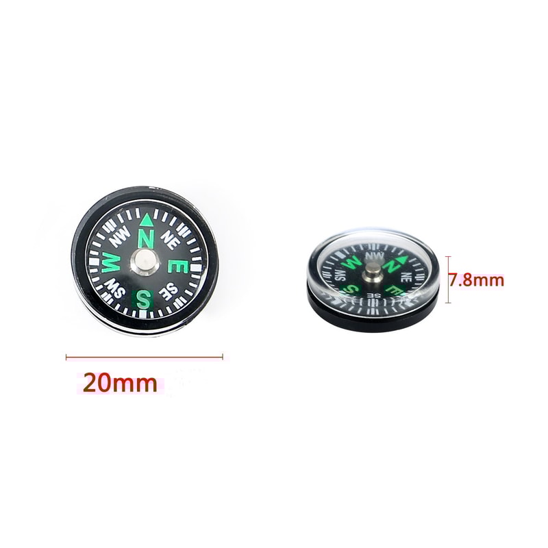 Portable Mini Compass for Hiking and Camping Navigation Tool