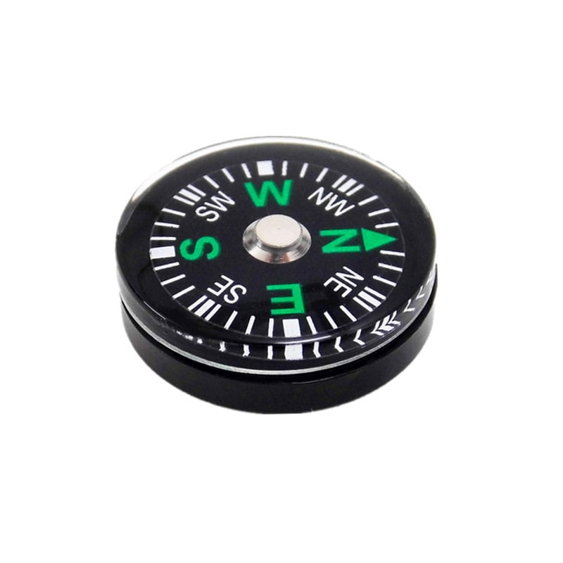 Portable Mini Compass for Hiking and Camping Navigation Tool