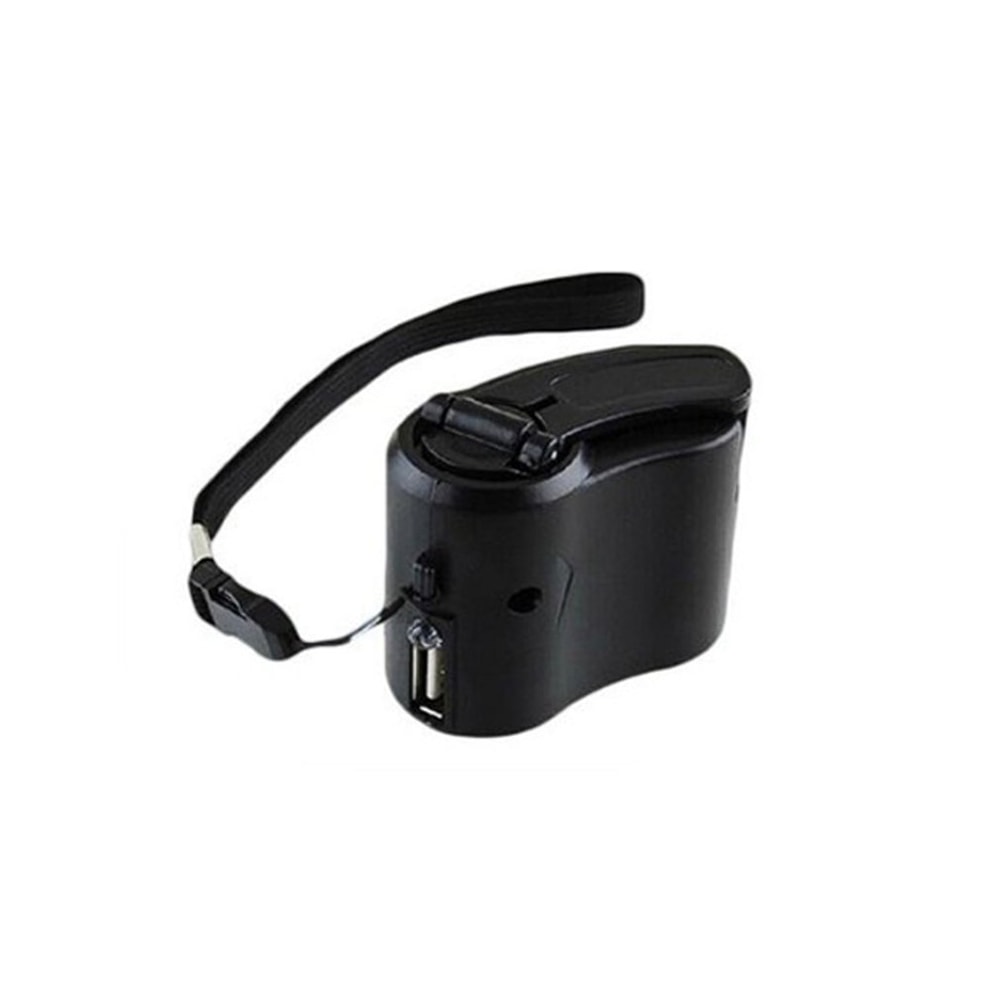 Hand Crank Emergency Charger Portable USB Survival Power Bank For Camping Hiking EDC Gear 6