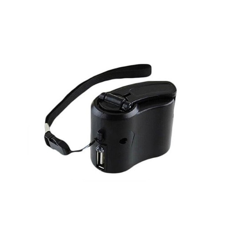 Hand Crank Emergency Charger Portable USB Survival Power Bank For Camping Hiking EDC Gear 6