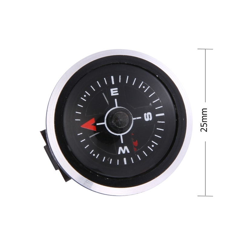 Mini Survival Compass for Paracord Bracelet Portable Outdoor Hiking Navigation Tool