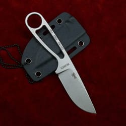 high hardness survival knife with kydex sheath outdoor tactical adventure tool