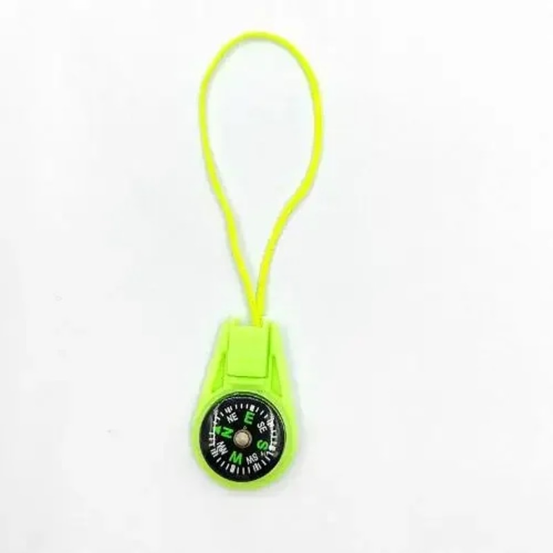 Mini Compass Keychain Portable Navigation Tool for Camping Hiking Survival