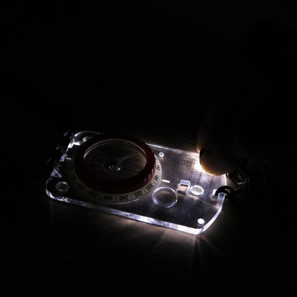 High Accuracy Mirror Compass For Hiking Survival Navigation Outdoor Compass 2