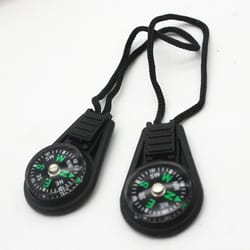 compact mini compass survival keychain for camping hiking and outdoor navigation