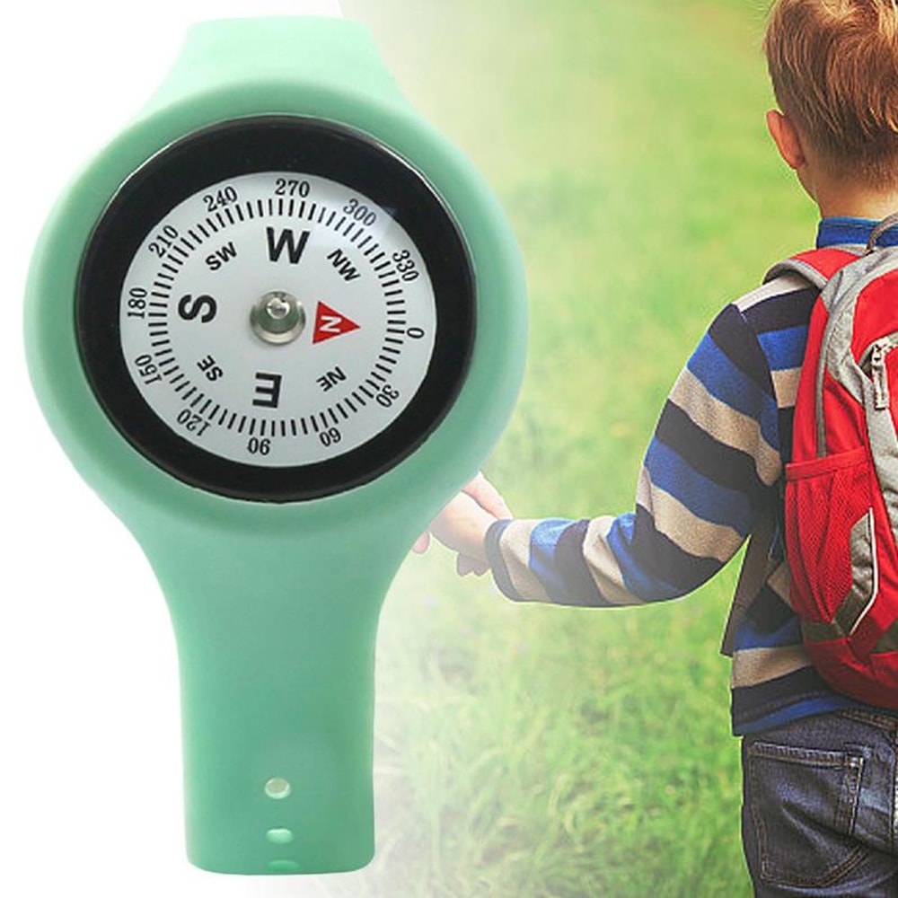 Outdoor Wrist Compass Waterproof Survival Watch Band Precision Navigation Tool 3