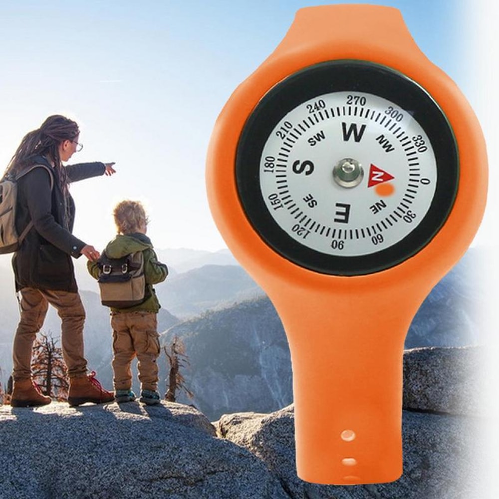 Outdoor Wrist Compass Waterproof Survival Watch Band Precision Navigation Tool 4