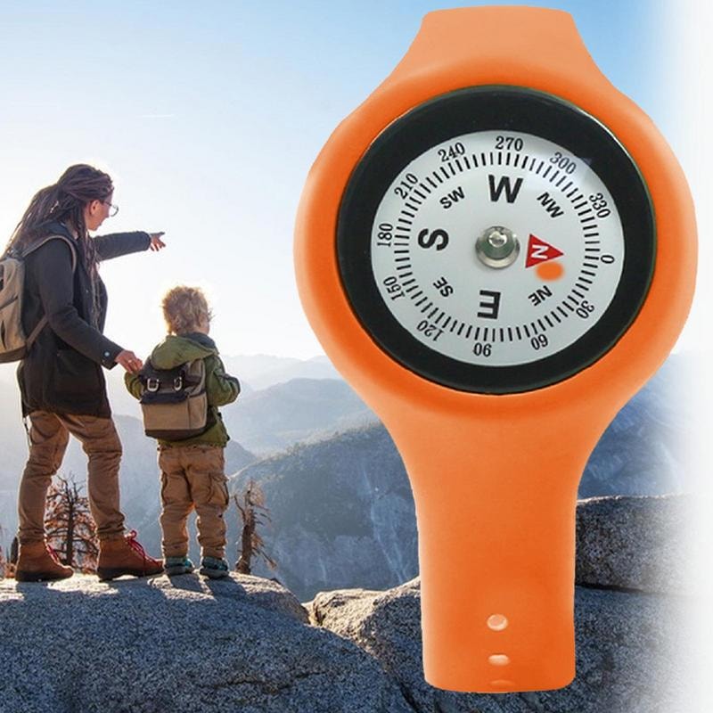 Outdoor Wrist Compass Waterproof Survival Watch Band Precision Navigation Tool 4