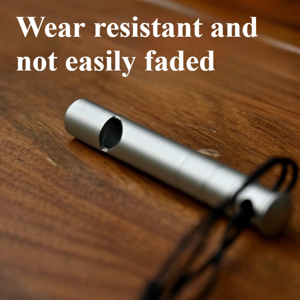 Loud Outdoor Emergency Whistle Necklace Survival Safety EDC Hiking Camping Gear