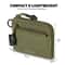 Waterproof EDC Pouch Compact Mini Wallet With Zipper Coin Storage And Keychain Carry 8