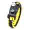High Visibility Survival Bracelet With LED Light Compass And Whistle For Camping And Emergency Use 7