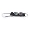 AllinOne Outdoor Survival Compass Keychain With Thermometer And Carabiner Hook 2