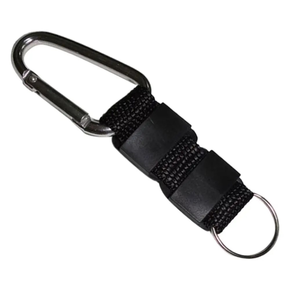 AllinOne Outdoor Survival Compass Keychain With Thermometer And Carabiner Hook 3