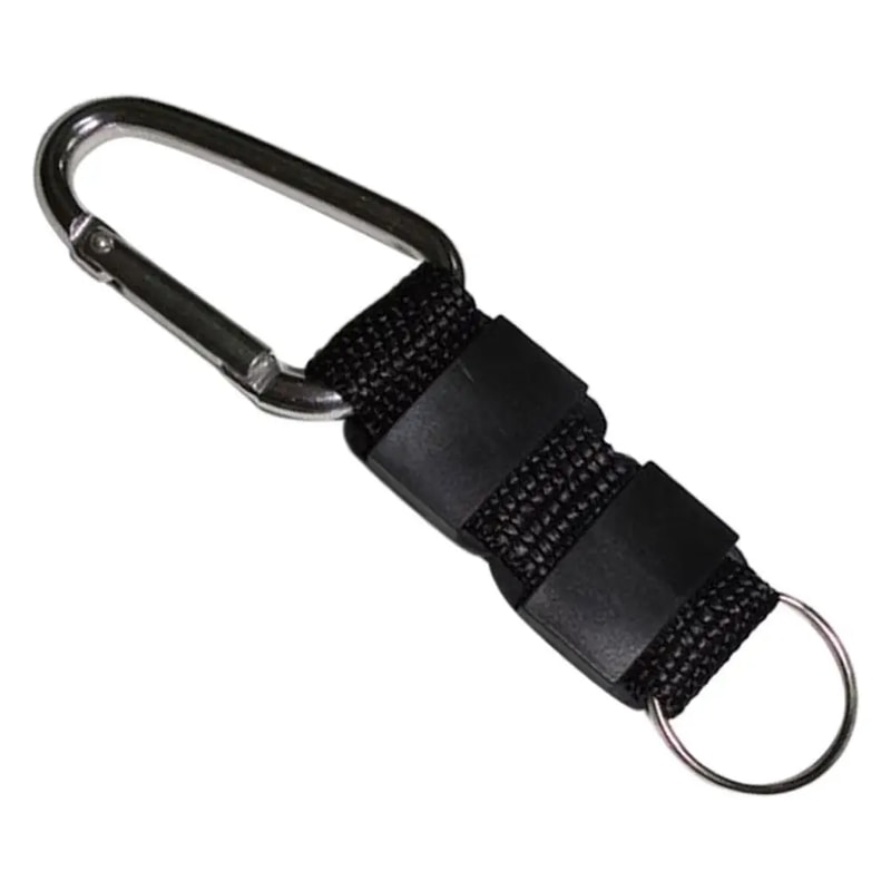 AllinOne Outdoor Survival Compass Keychain With Thermometer And Carabiner Hook 3